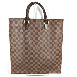 LOUIS VUITTON N51140 Damier Sac Plat Bag Hand Bag Vertical Tote Bag